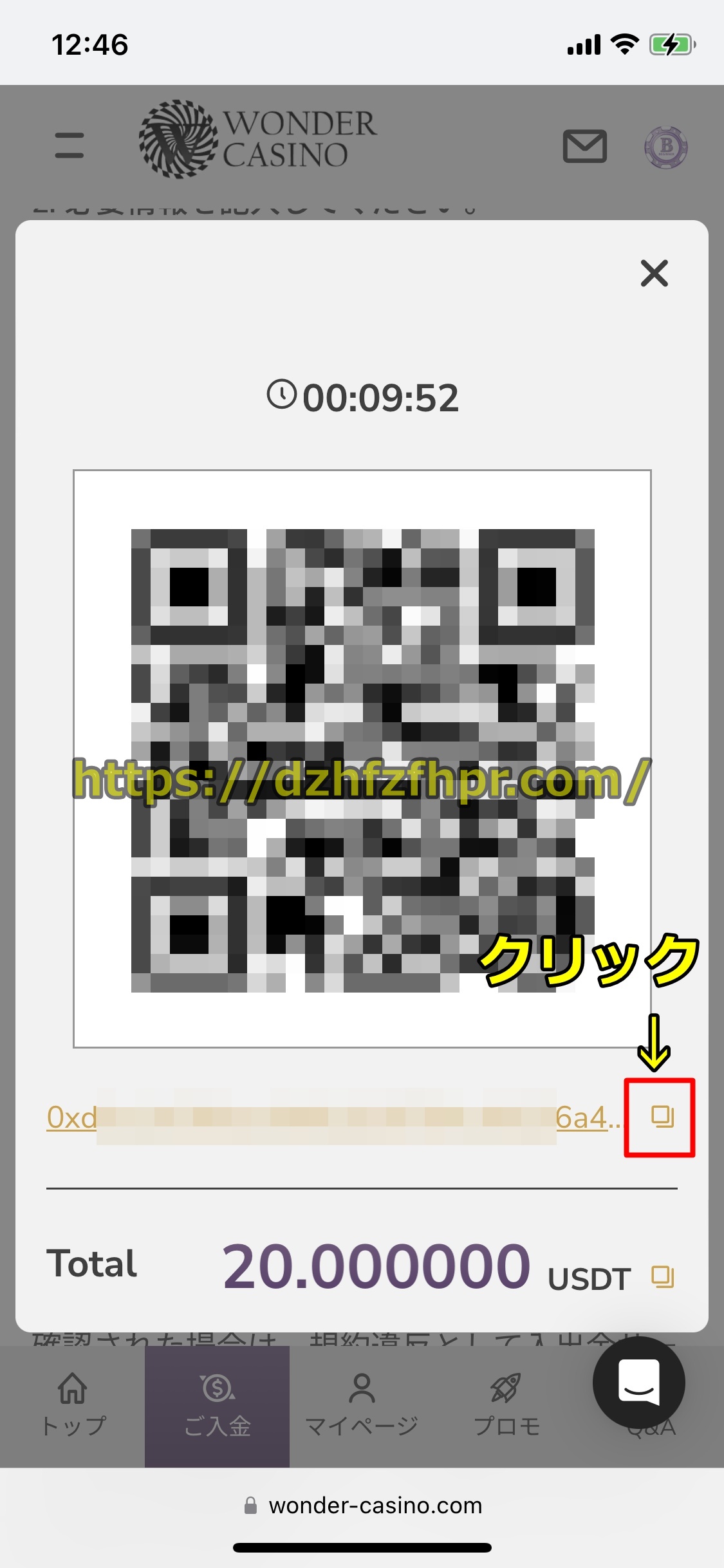 ワンダーカジノ